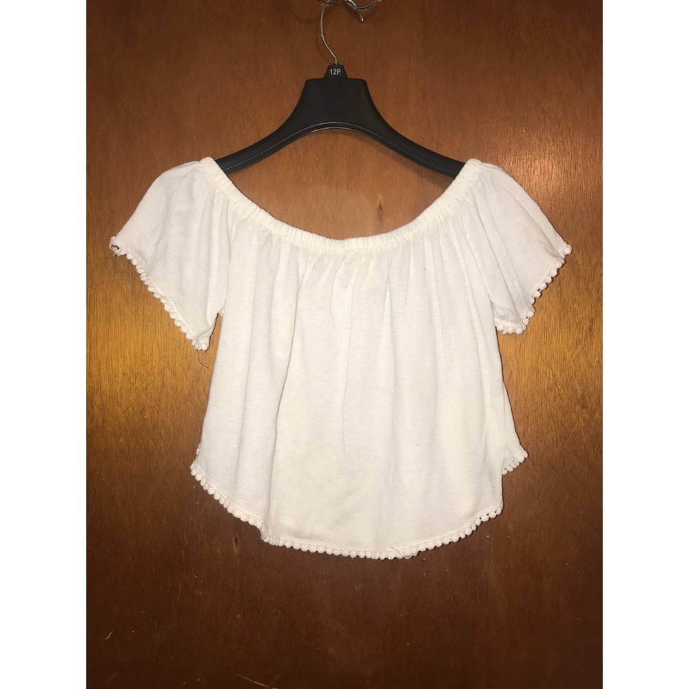 White Crop Top
